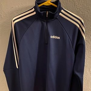 Men’s Size Small 3 Quarter Zip Blue Pullover